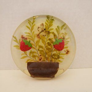 MCM Vintage Lucite Trivet with Feet